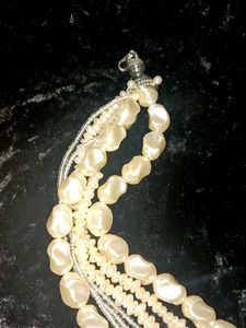 Multi-Strand Pearl Necklace