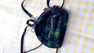 Plaid Backpack