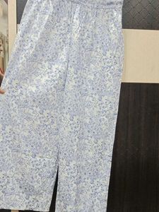 Blue Floral Sleeveless Dress