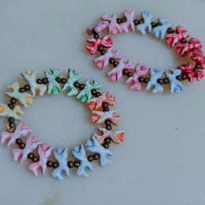 Cute Dolphin and Unicorn Bracelet Stack