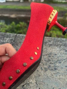 Hot Red Sweatleather Pumps!❤️