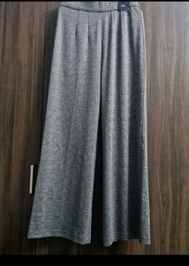 Grey Wide Leg Pants
