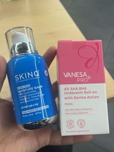 SKINQ Moisture Balm & VANESA Pro+ Roll-on