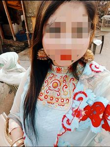 Gown With Dupatta Partywear