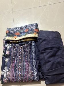 Embroidered Kurta Set newly stitched