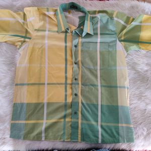 Yashika Shirt Yellow &amp; Green