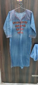 denim kurti no flaw size issue