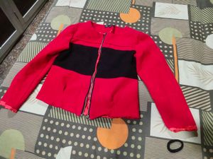 Women Winter Korean Thick Zipper Sweatshirt