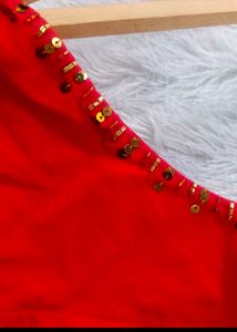 Red Embellished set