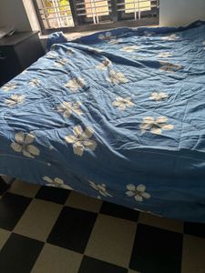 Blue Floral Comforter Bedding