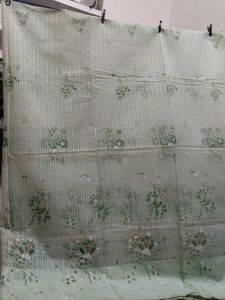 Elegant Mint Green Saree