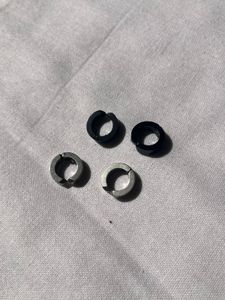 Minimalist Silver Hoop Earring