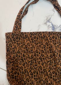 Leopard Print Tote Bag