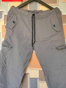 Stylish Grey Cargo Pants