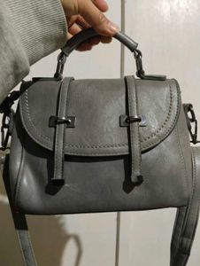 Stylish Grey Crossbody Bag