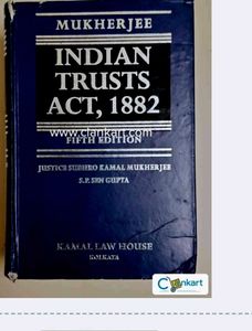 Indian Trusts Act, 1882, 5th Edition; Mukherjee