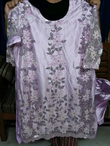 Stunning Lilac Kurta Set with Dupatta