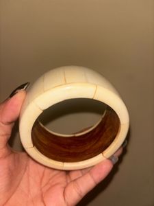 🔻SALE ALERT-Unique Wooden -MARBLE Bangle