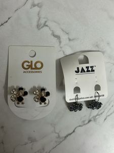 Cute Flower Earrings Set