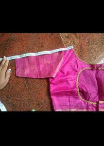 Beautiful Pink Banarasi Saree