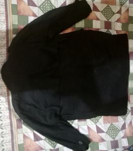 Black Long Blazer