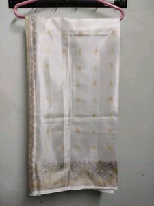 Beautiful Saree Tassar Silk Imitation