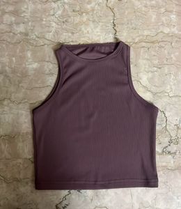 Ribbed Racerback Crop Top
