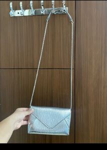 Zara Silver Sling Bag