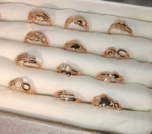 Rose Gold Rings with AD Diamonds💎