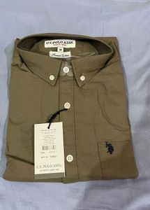 BrandedU.S.Polo.Men'sCottonShirtPremium mall piece