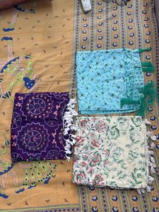 Beautiful Dupattas-Set of 3