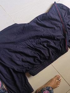 Men's Navy Blue Track Pants