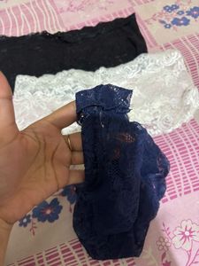 Lace Briefs - Pack of 3