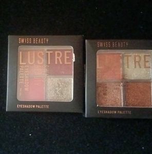 Swiss Beauty Lustre Eyeshadow Palettes (2 pcs)