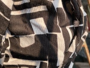 shirt black and white