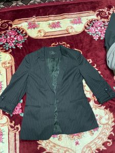 luxurious Classic Pinstripe Blazer