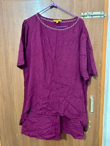 Global Desi Plus size top