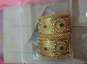 Gold-plated Bracelet Kada