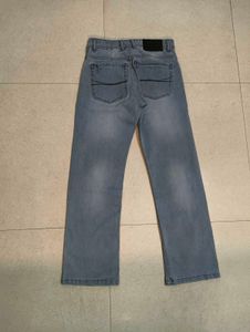 Light Wash Straight Leg Jeans