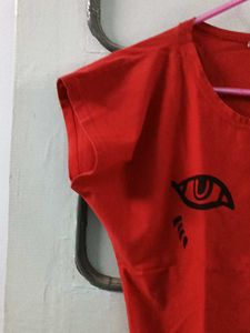 Red Graphic Tee