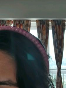 Pink Pearl Embellished Headband