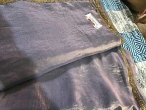 Elegant Lavender Saree