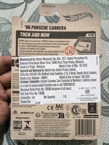 Hot Wheels '96 Porsche Carrera