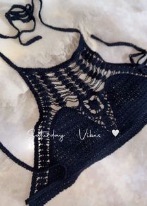 SAVANA Crochet Bikini Top