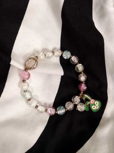 Cute Bunny Charm Beaded Bracelet