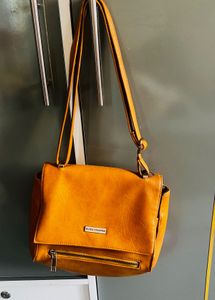 Stylish Mustard Yellow Crossbody Bag