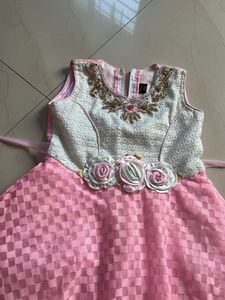 Beautiful Pink Ethnic Gown