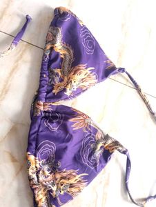 🎀BUY '1' GET '1' FREE Stylish Purple &amp; Gold Bikin