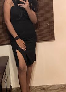 Women Bodycon  Black Dress