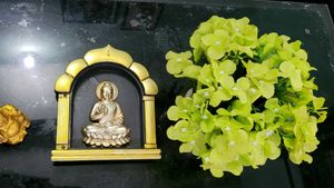 3 set बुद्ध फ्रेम ,flower pot ,लोफिंग बुद्ध